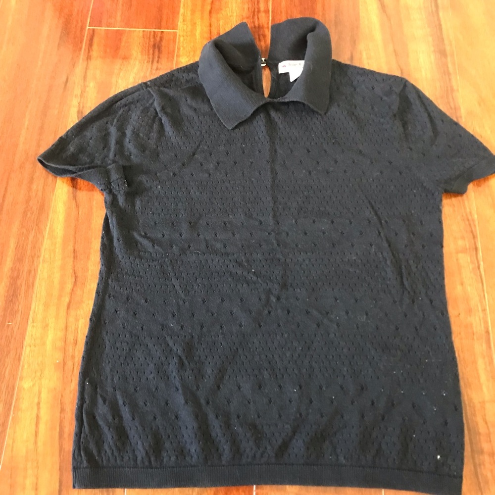 Brooks Brothers | Golf Navy Knitted Polo Shirt